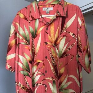 Tommy Bahama silk shirt-vintage